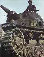 Танк PzKpfw IV D из 10-й танковой дивизии 7-го танкового полка. Франция, 1940 г.